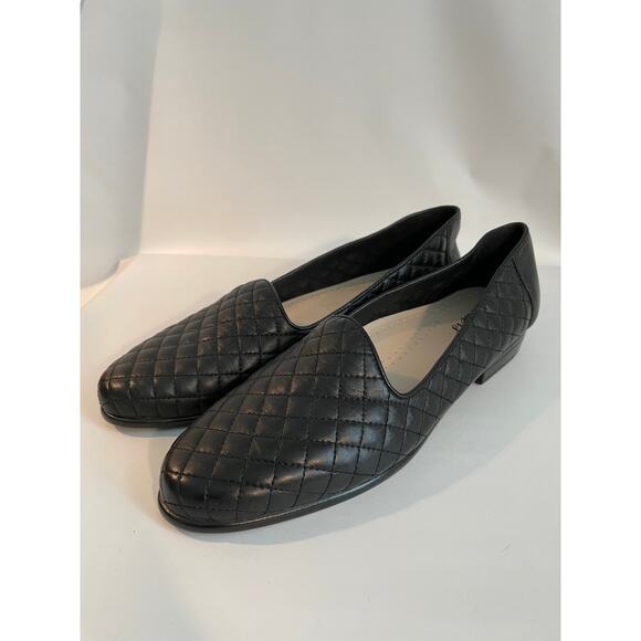 Trotters "Liz" Style Black woven loafer SZ 8 - Picture 13 of 13